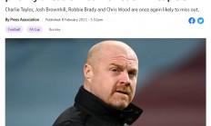 B体育体育链接-包含伯恩利后防失守，主帅寻求解决方案的词条