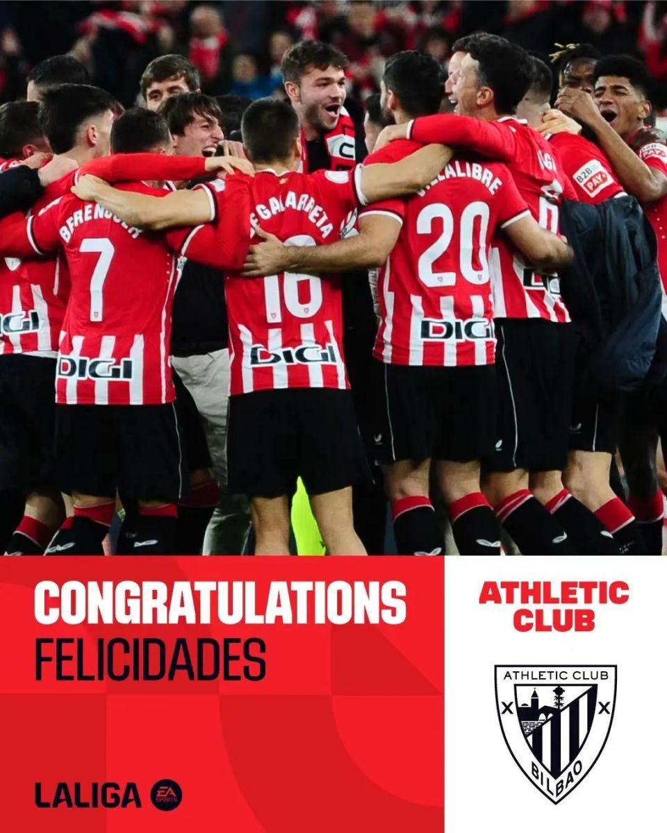 毕尔巴鄂客场击败巴拉多利德，脱离降级